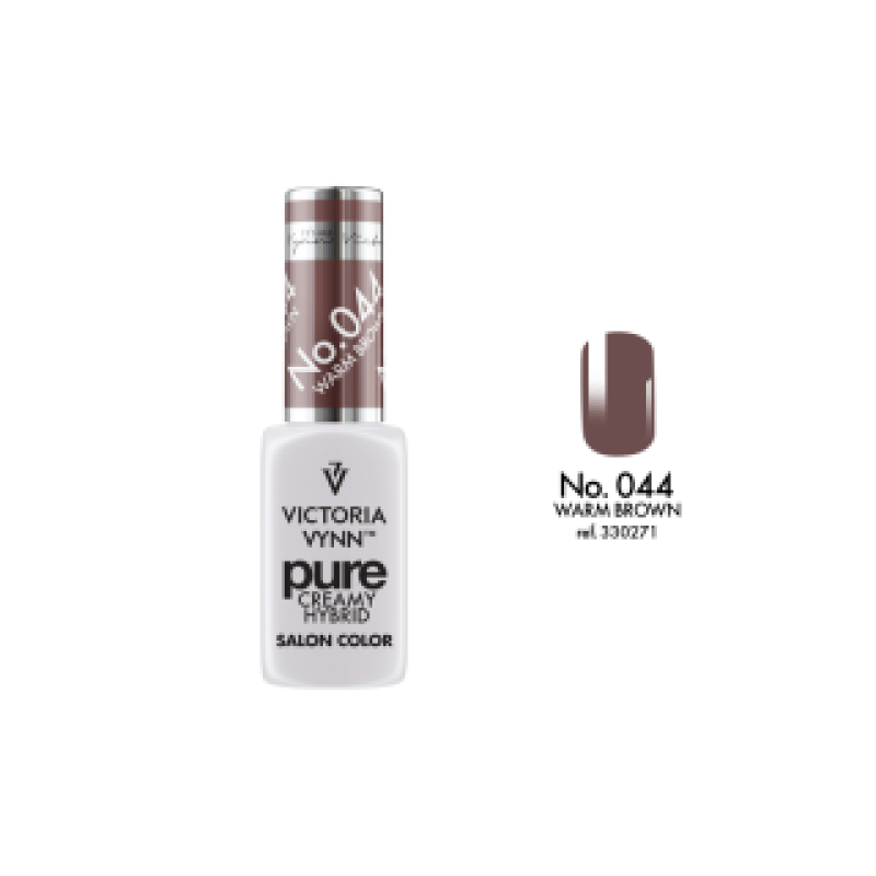 pure creamy hybrid salon color No.044 warm brown (TPO FREE)